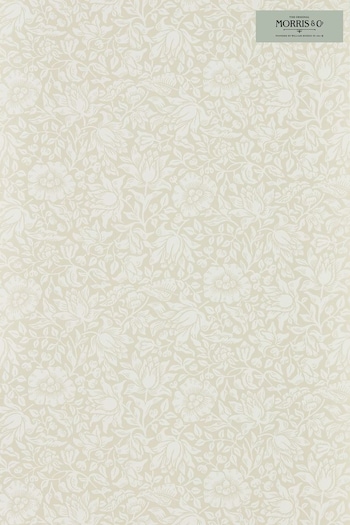 Morris & Co. Cream Mallow Wallpaper Wallpaper (T67897) | £84