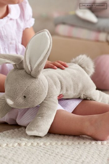 The White Company Natural Bonnie Bunny Interactive Toy (T68031) | £28