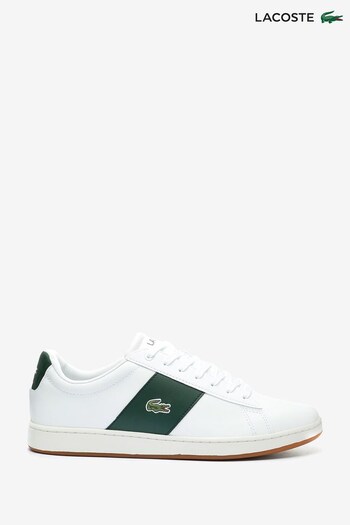 Lacoste Carnaby Evo White Trainers (T68485) | £90