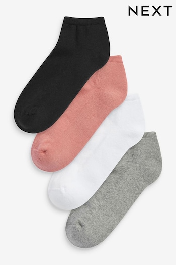 Mix Cushion Sole Trainer Socks 4 Pack (T68836) | £10