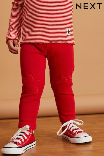 Red Cosy Fleece Lined Leggings (3mths-7yrs) (T69513) | £6 - £8