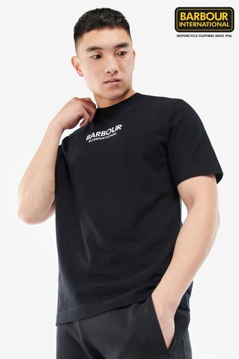 Barbour® International Formula Black T-Shirt (T69756) | £33