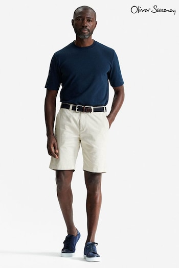 Oliver Sweeney Natural Frades Italian Cotton Vero Shorts (T69819) | £99