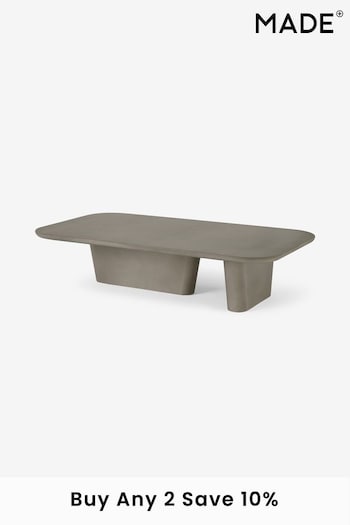 MADE.COM Grey Stone Mozelo Coffee Table (T70358) | £599