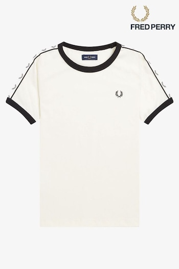 Fred Perry Back-Bends Taped Ringer T-Shirt (T70632) | £30 - £35