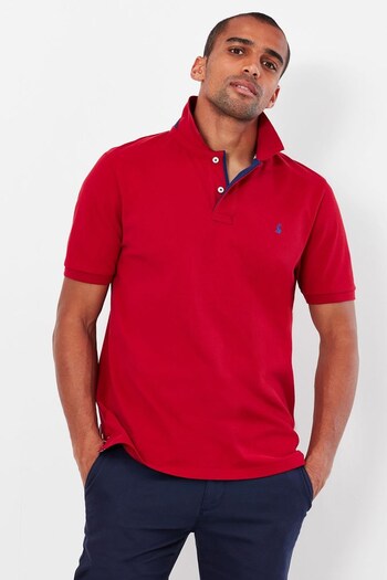 Joules Red Woody Polo Shirt (T70736) | £29.95
