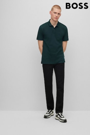 BOSS Dark Green Pallas Polo Shirt (T71290) | £89
