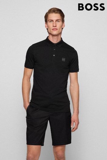 BOSS Black Passenger crepe Polo Shirt (T71347) | £79