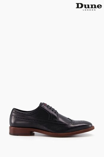 Dune London Superior Leather Wingtip Brogue Shoes (T71467) | £130