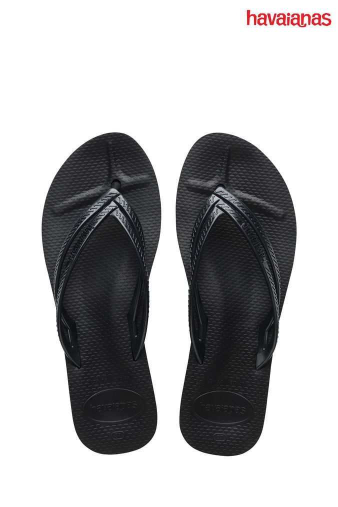 Havaianas uk hotsell womens black