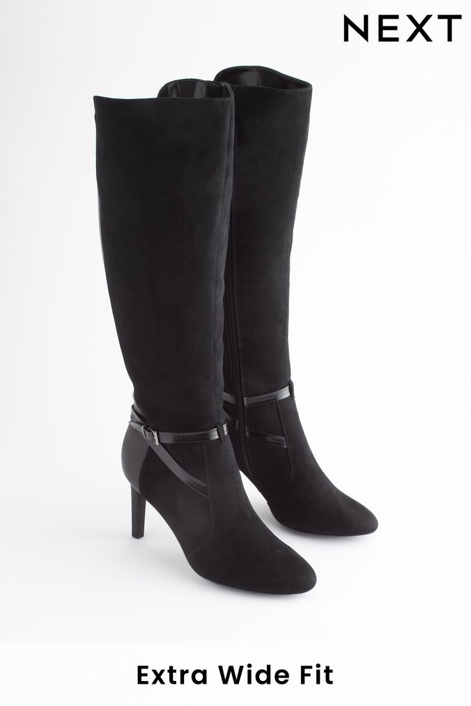 Buy Women s X Wide Knee High Footwear Online Next UK