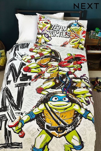 Teenage Mutant Ninja Turtles Character License Duvet Cover And Pillowcase Set (T71753) | £27