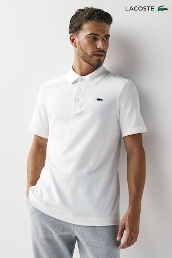 Lacoste Beige Golf Organic Cotton Polo Shirt (T71764) | £100