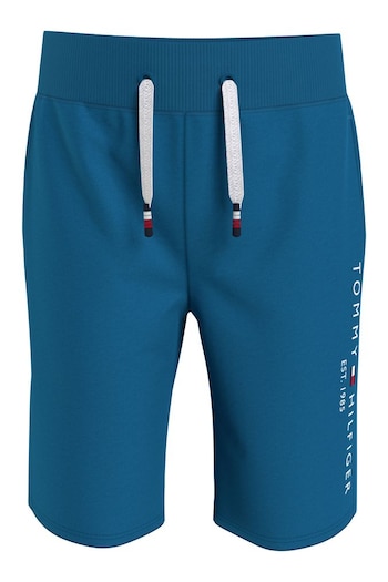 Boys Organic Cotton Sweat Shorts in Blue (T71806) | £35 - £40