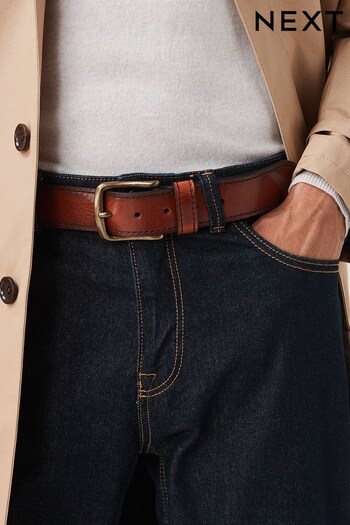 Tan Brown Stitch Detail Belt (T72134) | £25