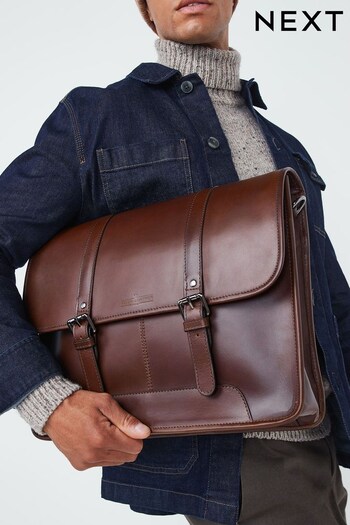 Tan Brown Messenger Bag (T72148) | £82