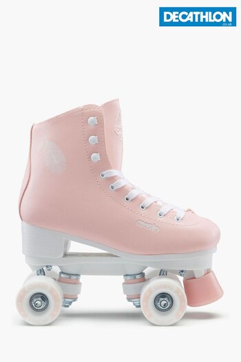 Decathlon Kids & Adult Pink Artistic Roller Skating Quad Skates (T72165) | £60