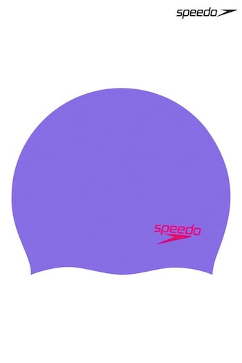Speedo Junior Plain Moulded Silicone Swimming Cap (T72536) | £7.50