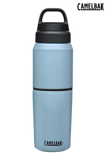 Camelbak Blue MultiBev SST Vacuum Stainless 500ml Bottle with 350ml Cup (T72661) | £40