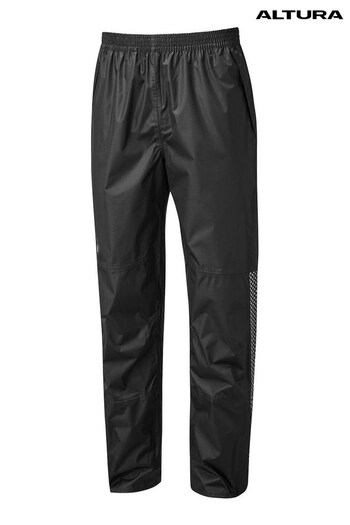 Altura Mens Nightvision Waterproof Cycling Black Overtrousers (T72665) | £70