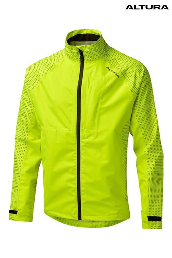 Altura Mens Yellow Nightvision Storm Waterproof Jacket (T72675) | £100