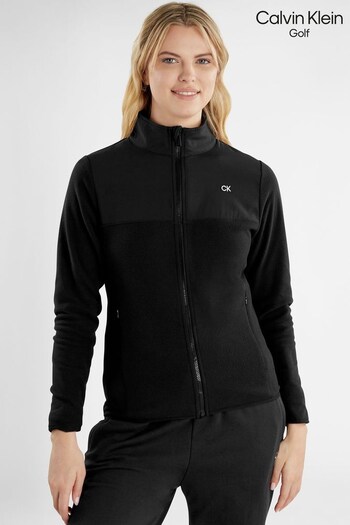 Calvin Klein Golf Chase Full Zip Black Fleece (T72732) | £60