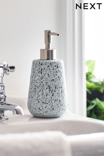 Grey Speckle Soap Dispenser (T73056) | £10