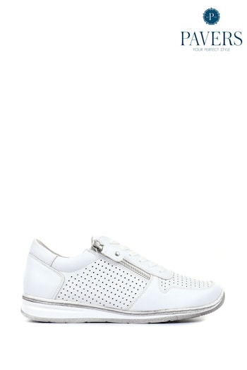 Pavers Casual Lace-Up Trainers (T73517) | £35