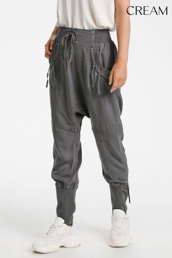 zip-up Nanna Tie Waist Cargo Trousers (T73553) | £75
