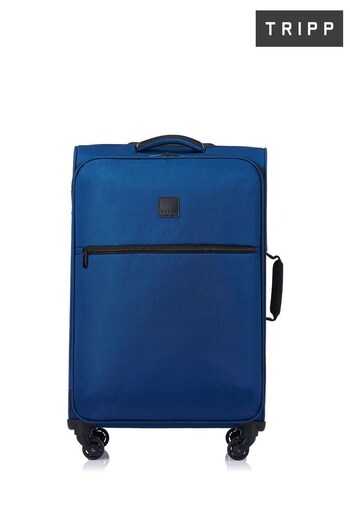 Tripp Ultra Lite Four Wheel Ocean Blue 73cm Medium Suitcase (T73572) | £59.50
