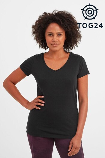 Tog 24 Womens Black Dunswell Tech T-Shirt (T74091) | £25