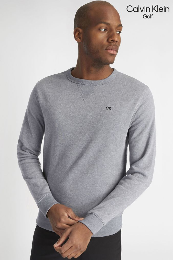 Ck grey jumper hotsell