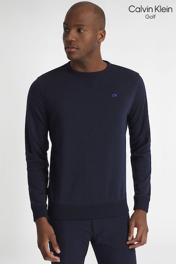 Calvin Azul Klein Golf Blue Ohio Sweatshirt (T75735) | £45