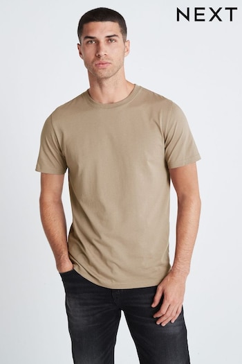 Brown Essential Crew Neck T-Shirt (T76451) | £8.50