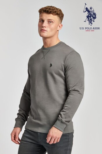 U.S. Polo Assn. Dark Grey Core FT Crew Sweatshirt (T76599) | £50