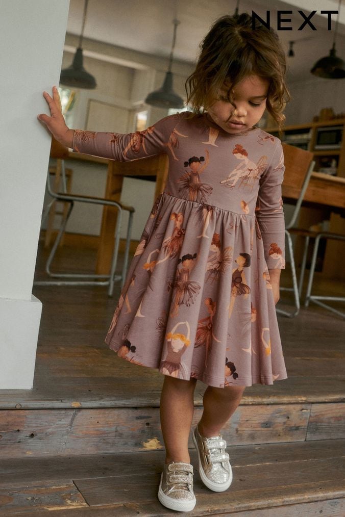 Long sleeve outlet girls dress