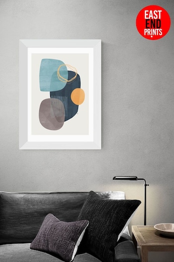 East End Prints Blue Cyra By Tracie Andrews (T77099) | £47 - £132