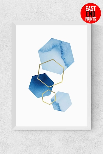 East End Prints Blue Ratio By Sisi And Seb (T77104) | £47 - £132