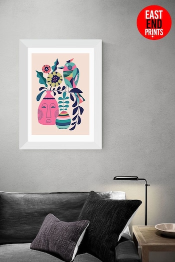 East End Prints Pink Kookaburra By Rachel Lee (T77109) | £47 - £132