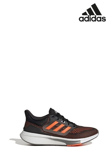 adidas Black Ground Run Trainers (T77563) | £70