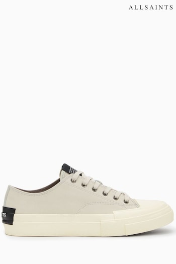 AllSaints Beige/White Low Top Shoes (T77680) | £129