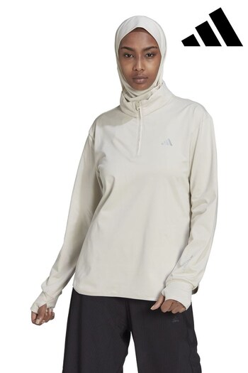 adidas White Warm Base Layer Sweatshirt (T77781) | £50