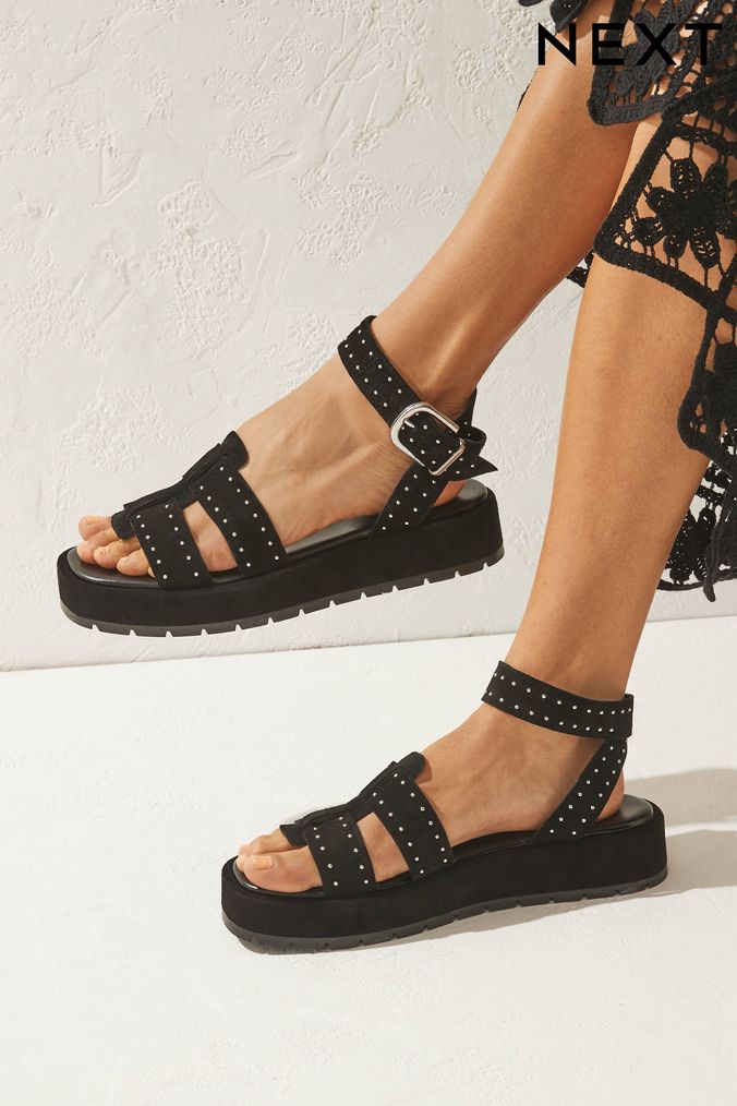 Studded sandals top uk