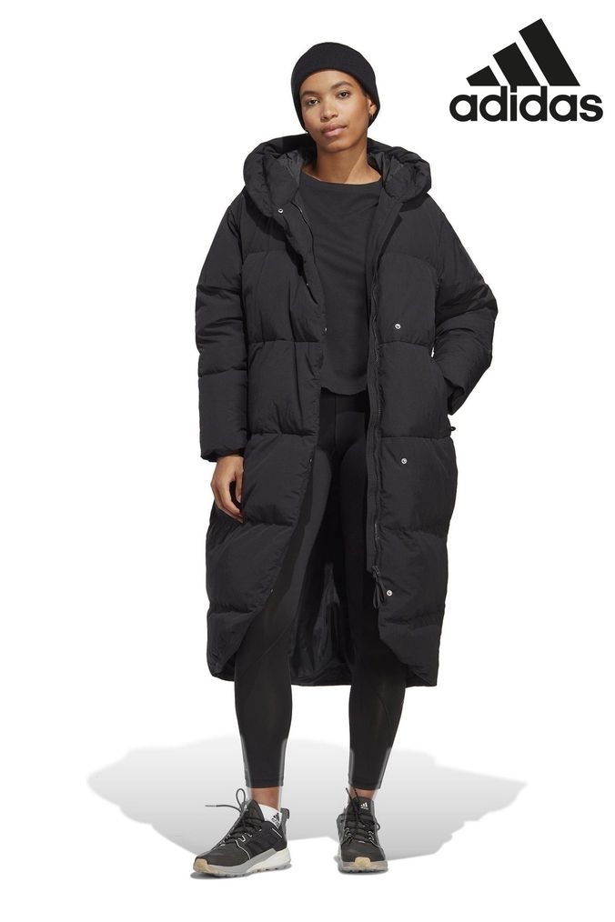 Adidas puffa coat clearance