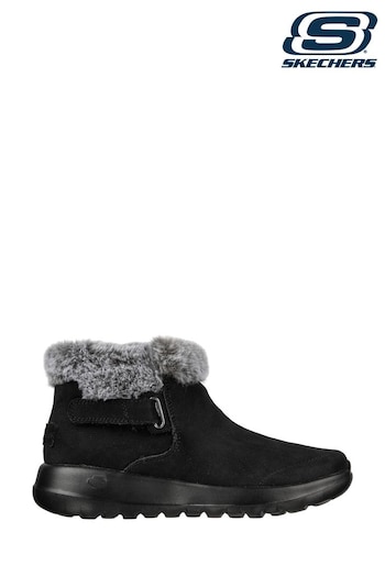 Skechers Black On-The-Go Joy First Glance Womens Boots (T78713) | £77