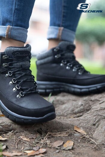 Skechers Black Synergy Cool Seeker Womens Boots (T78728) | £69