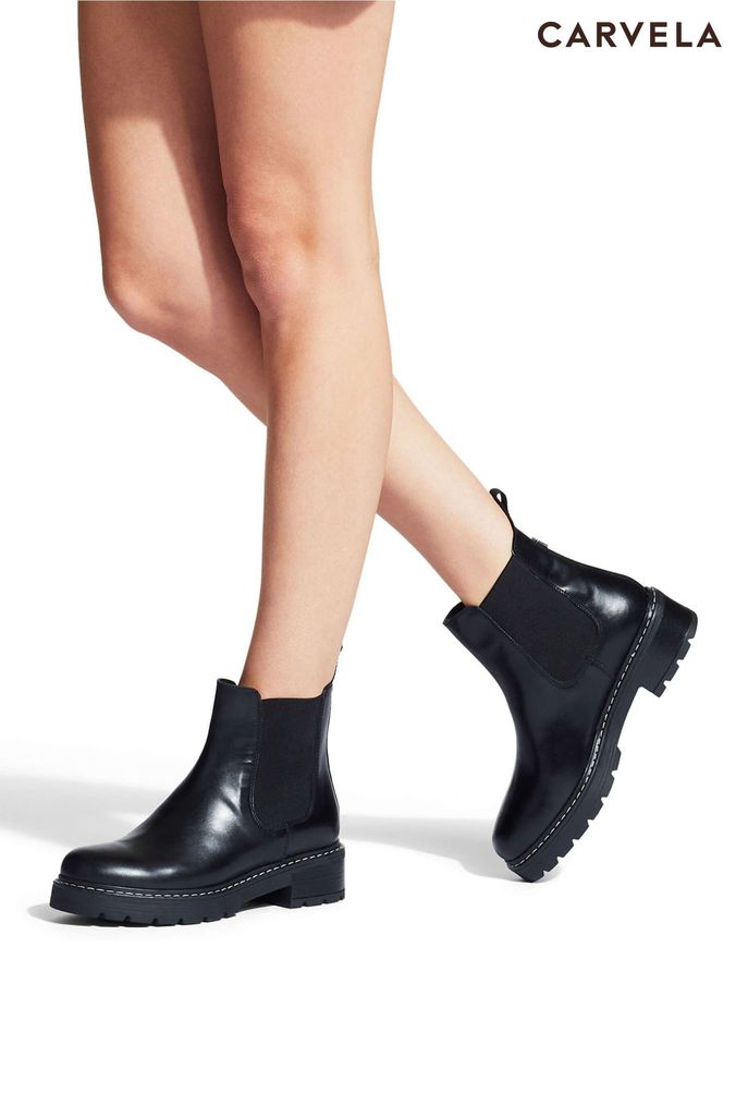 Carvela flat best sale boots
