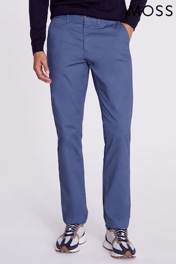 MOSS Tailored Fit Tobacco Stretch Chinos (T79656) | £60