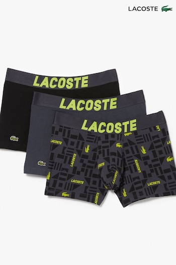 Lacoste Black Boxers 3 Pack (T80093) | £39