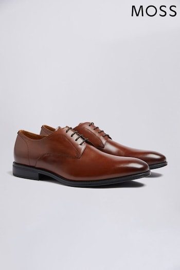 MOSS Alberta Performance Leather Derby perfecta Shoes (T80386) | £129